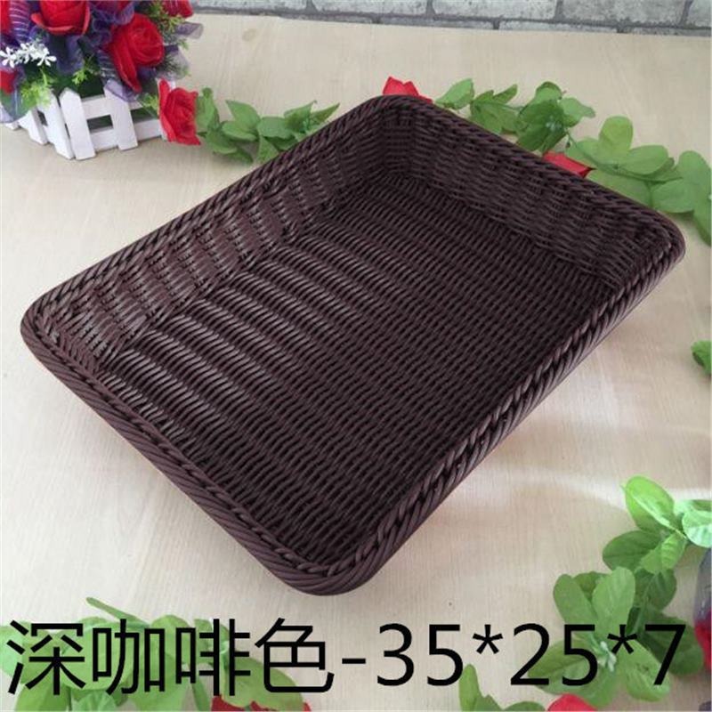 Imitation rattan woven fruit b - đánh giá và giá Food Storage For Restaurant