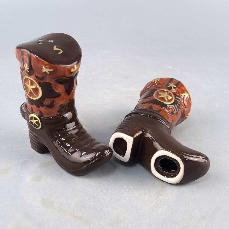 Vintage Boots Ceramic Spice Ja - đánh giá và giá Food Storage Box Set