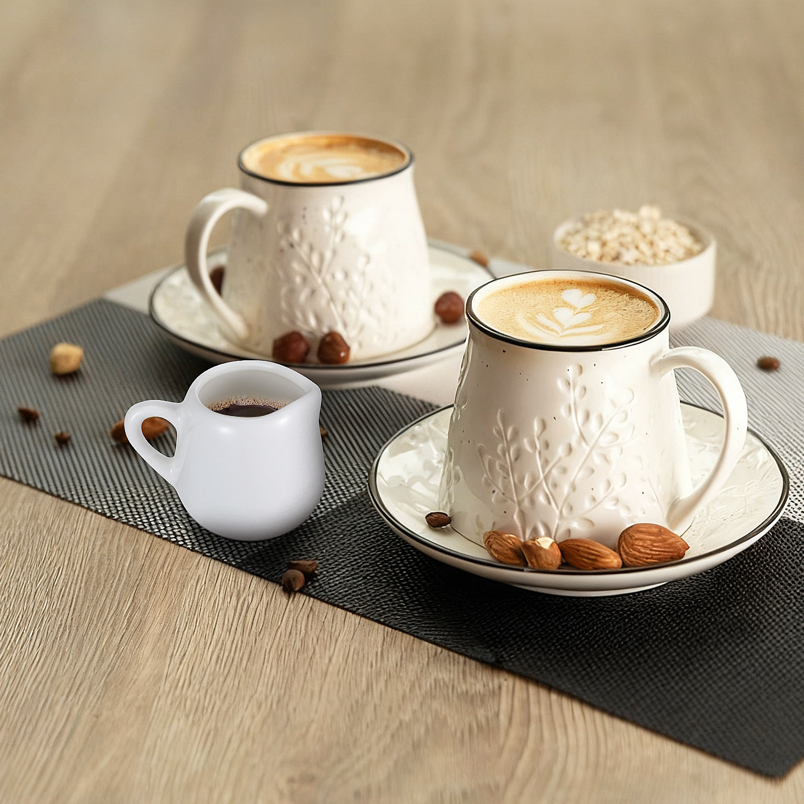4Pcs Ceramic Sauce Jugs Set Fo - đánh giá và giá Food Storage Handling