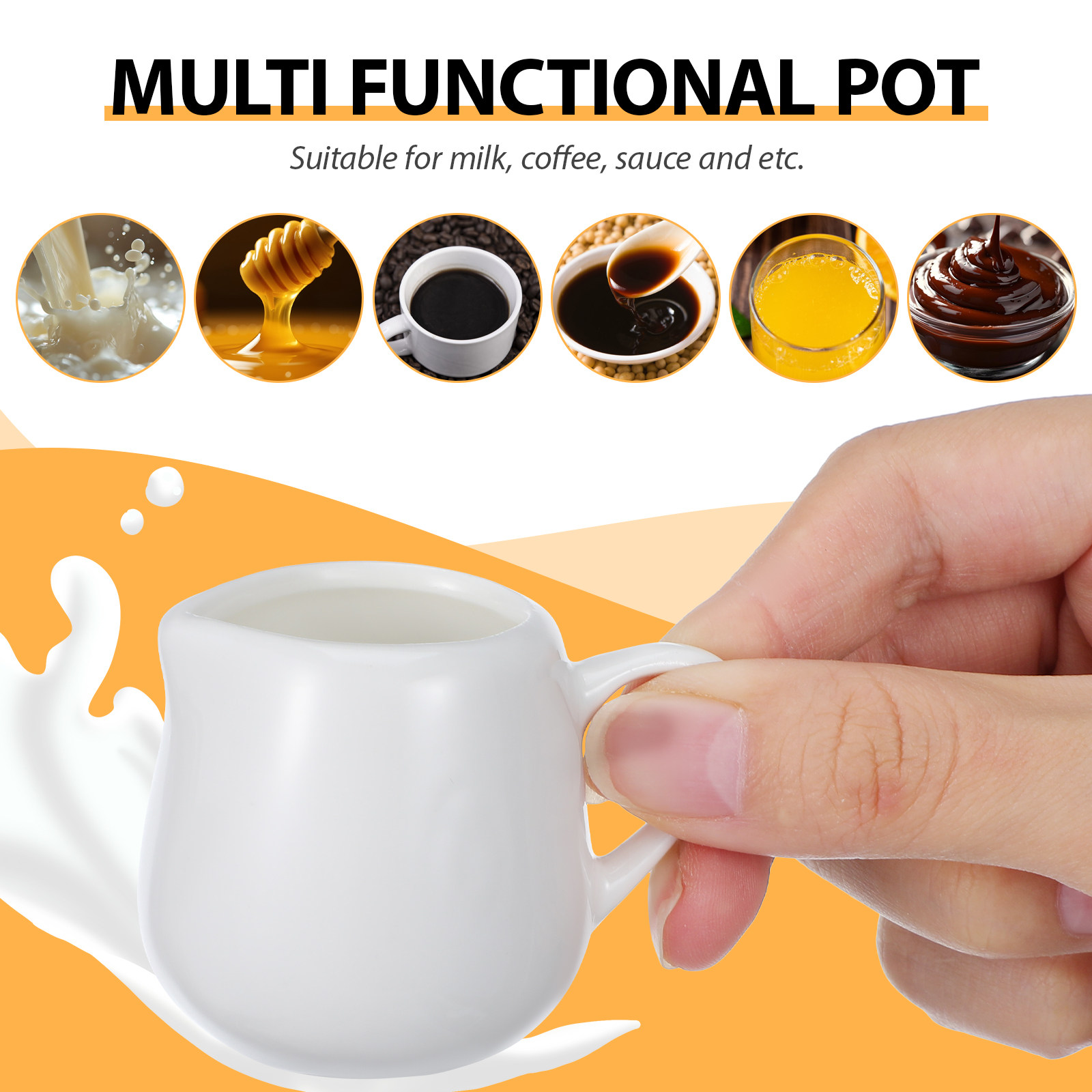 4Pcs Ceramic Sauce Jugs Set Fo - đánh giá và giá Food Storage Handling