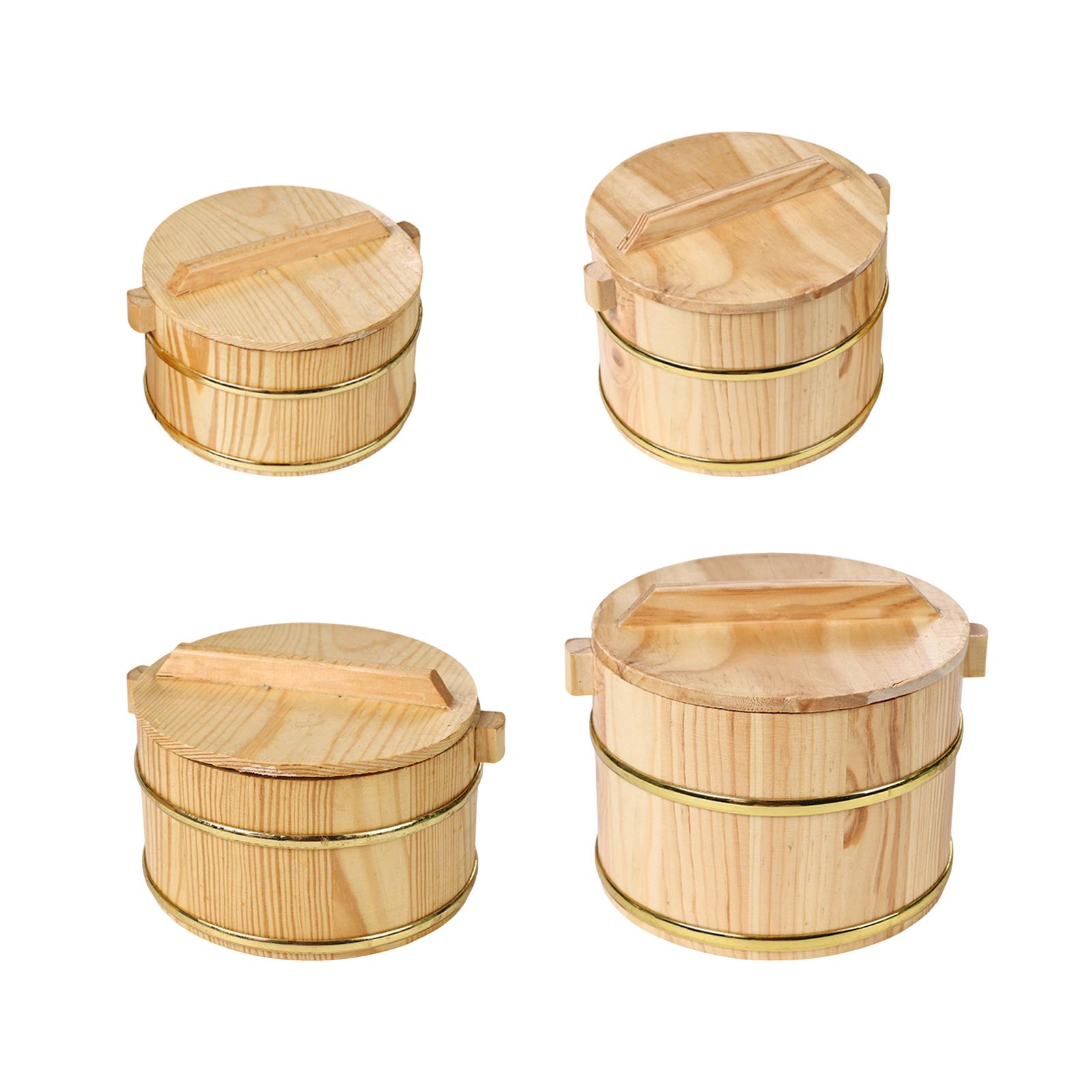 Wooden Steaming Rice Bucket Di - đánh giá và giá Food Storage For Restaurant