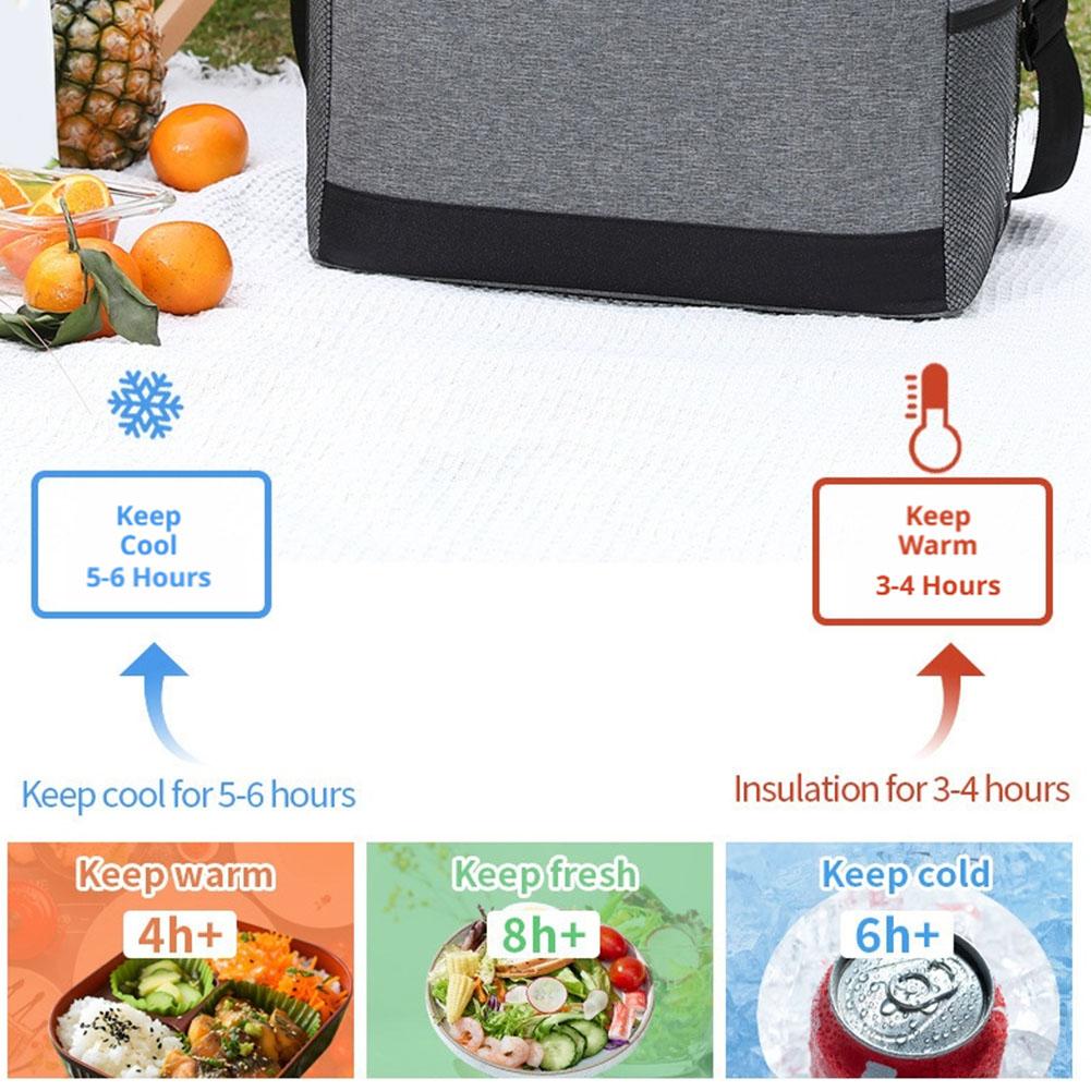 30L Insulated Cooler Bag Oxfor - đánh giá và giá Food Storage Keep Warm