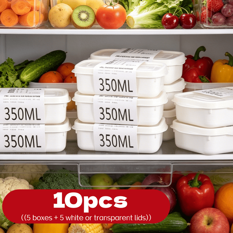 10Pcs Reusable Stackable Food  - đánh giá và giá Food Storage Box Set