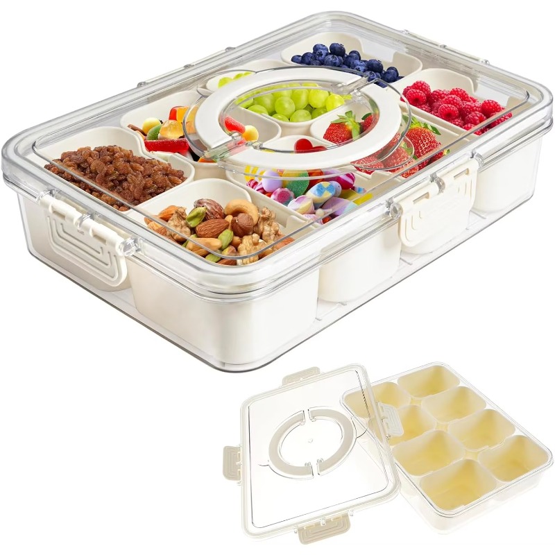 Kitchen Plastic PET 8 Compartm - đánh giá và giá Food Storage Handling