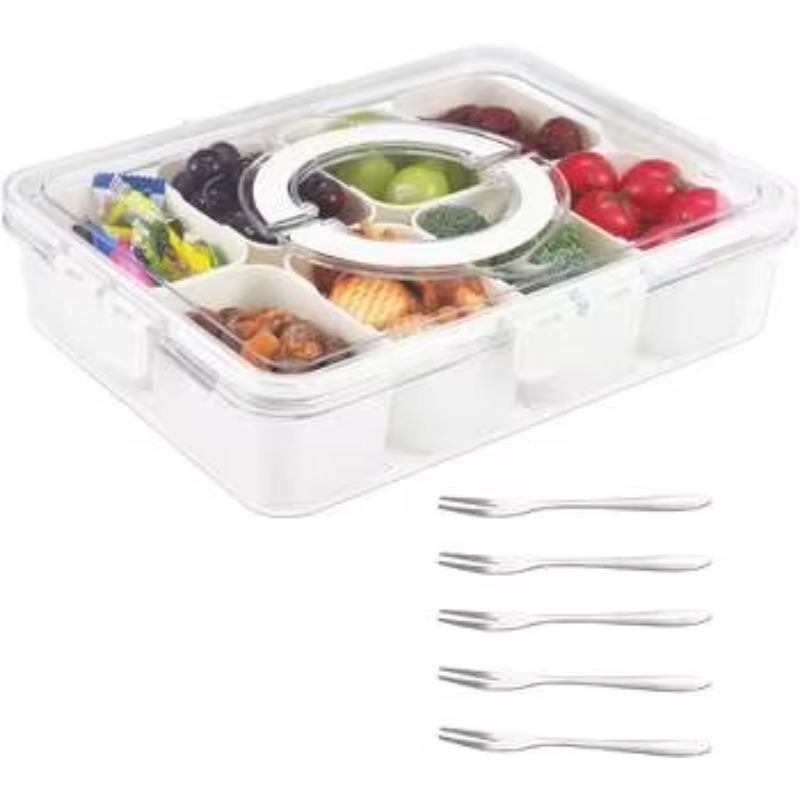 Kitchen Plastic PET 8 Compartm - đánh giá và giá Food Storage Handling