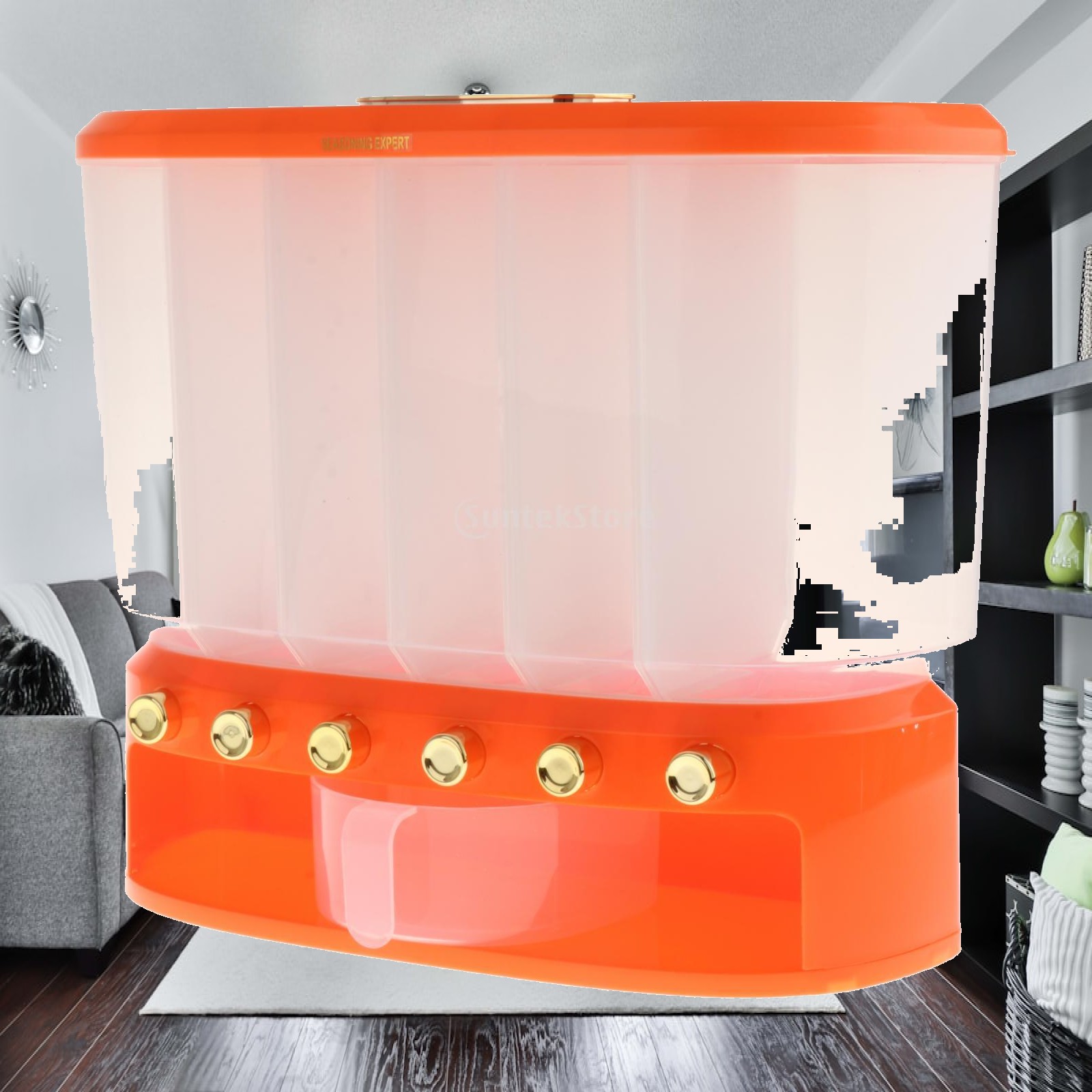 Rice Separate Bucket 6 Grids F - đánh giá và giá Food Storage For Restaurant