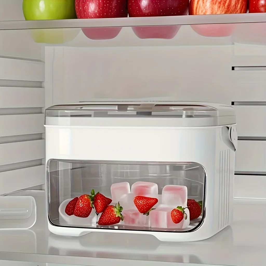 Cube Ice Maker with Easy Press - đánh giá và giá Food Storage Box Set