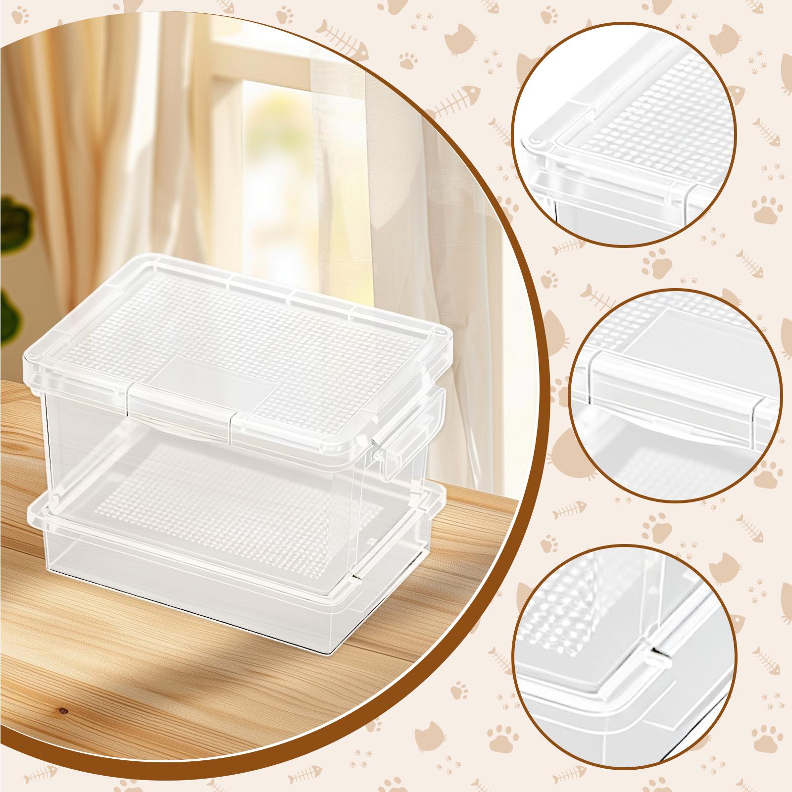 Plastic Turtle Feeder Reptile  - đánh giá và giá Food Storage Plastic