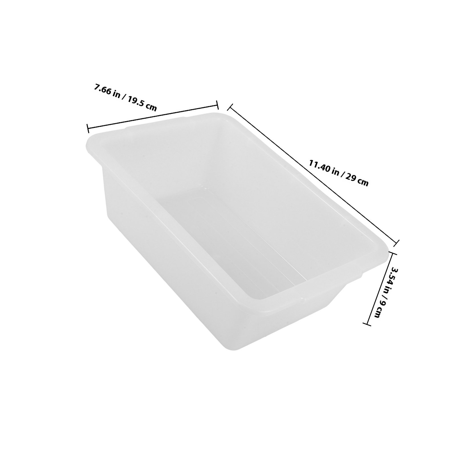 3Pcs Plastic Storage Bin Heavy - đánh giá và giá Food Storage Plastic