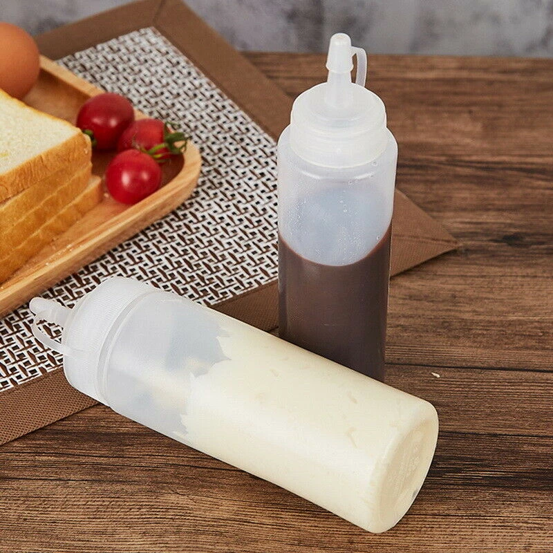 10PC 250ml Squeeze Condiment B - đánh giá và giá Condiment Squeeze Bottle