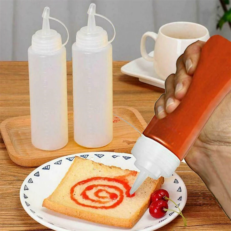 10PC 250ml Squeeze Condiment B - đánh giá và giá Condiment Squeeze Bottle